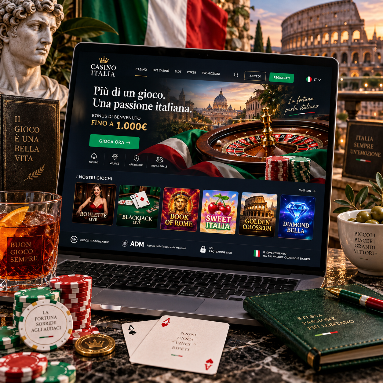Guida Completa Ai Casin Online In Italia Nel 2026 Come Scegliere Piattaforme Sicure E Affidabili