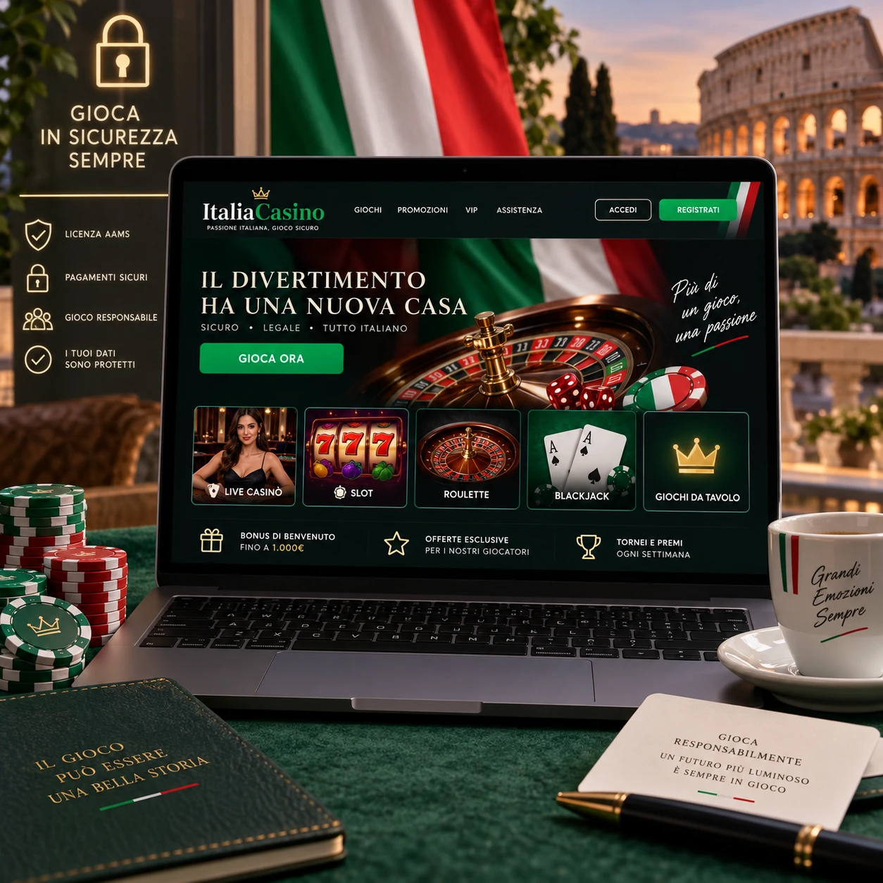 Casin Online Sicuri In Italia Nel 2026 Guida Completa Alla Scelta Della Piattaforma Giusta
