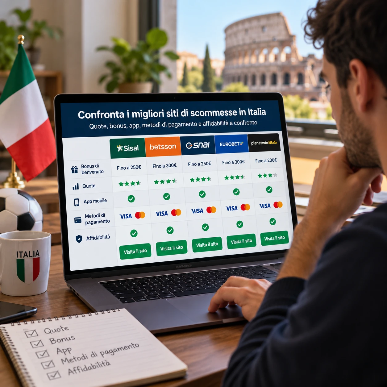 Come Scegliere La Piattaforma Di Scommesse Online Giusta In Italia Nel 2026 Guida Completa Tra
